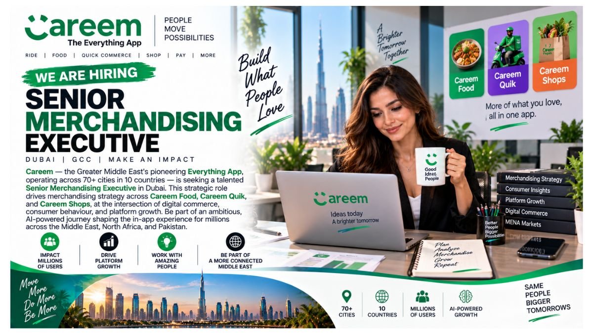 Senior Merchandising Executive Jobs Dubai UAE 2026