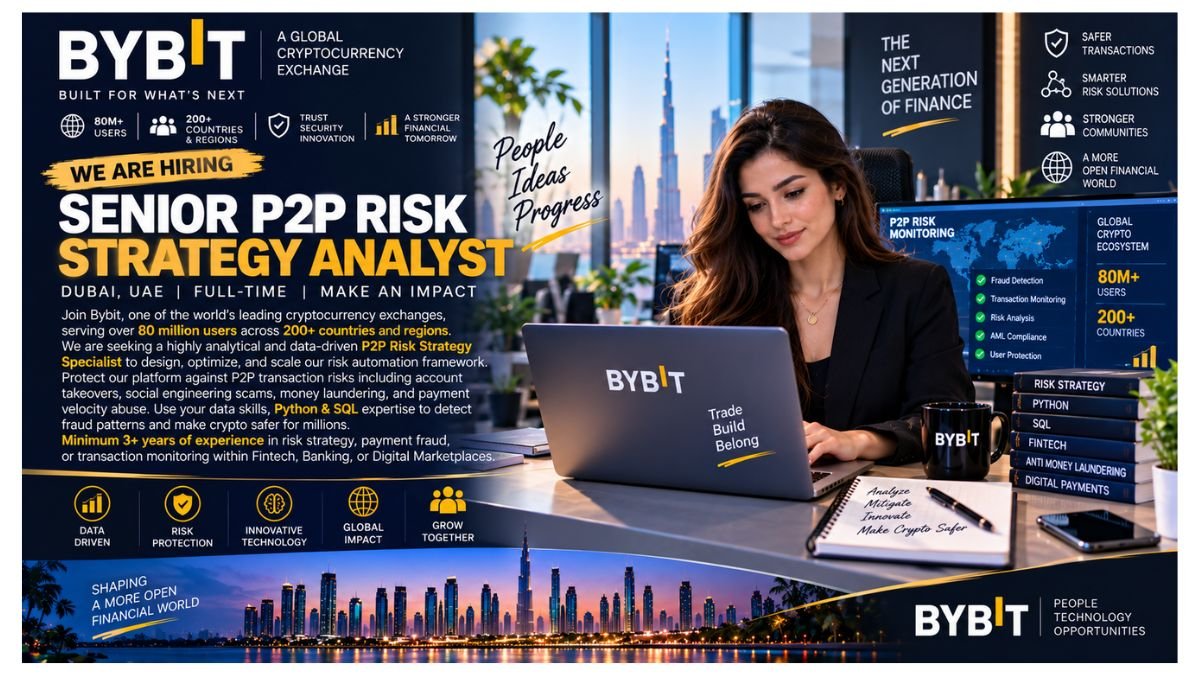 Senior P2P Risk Strategy Analyst Jobs Dubai UAE 2026