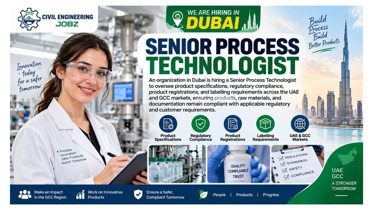 Senior Process Technologist Jobs Dubai 2026