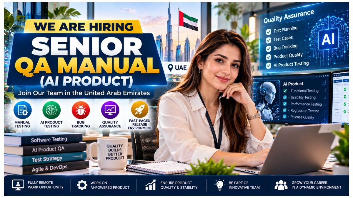 Senior QA Manual Jobs UAE 2026