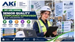 Senior Quality Compliance Supervisor Jobs UAE 2026