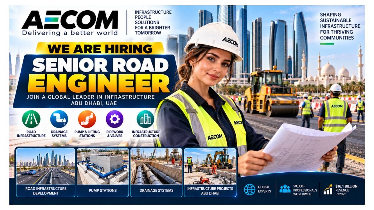 Senior Road Engineer Jobs Abu Dhabi 2026
