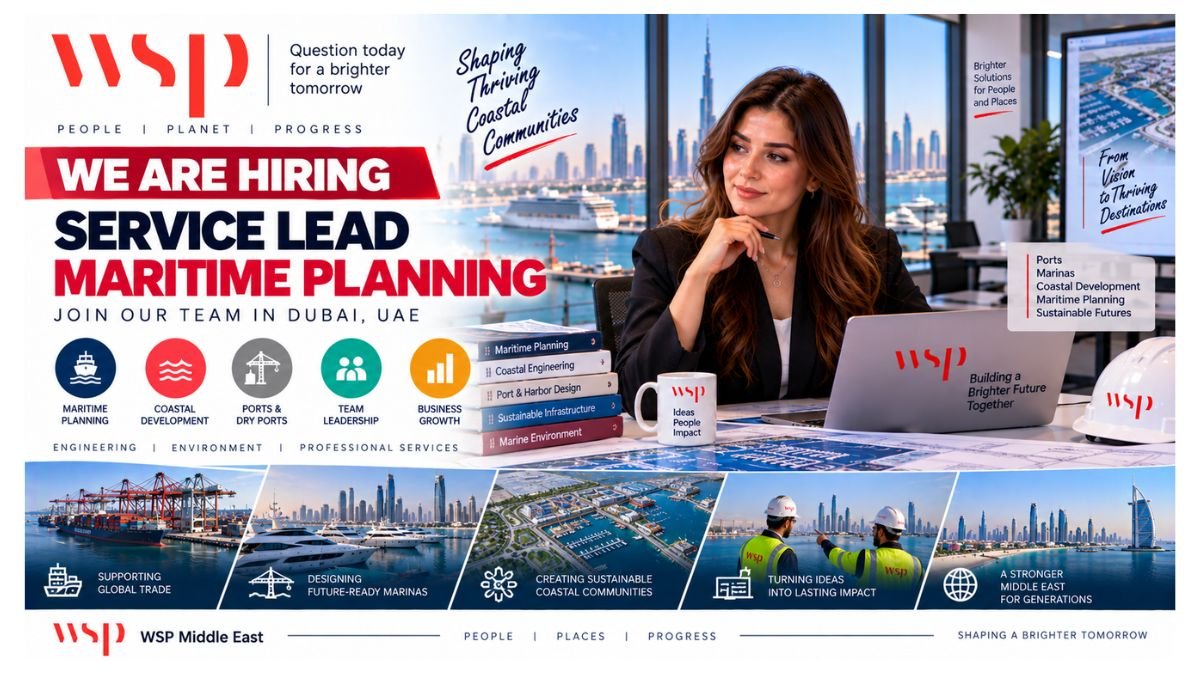 Service Lead Maritime Planning Jobs Dubai UAE 2026