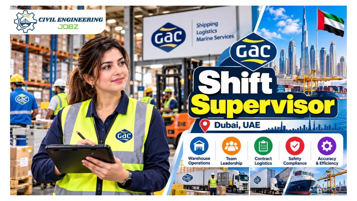 Shift Supervisor Jobs Dubai 2026