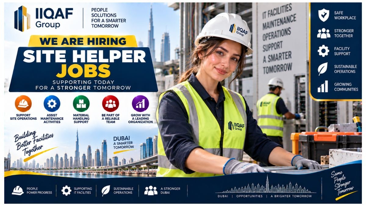 Site Helper Jobs Dubai 2026