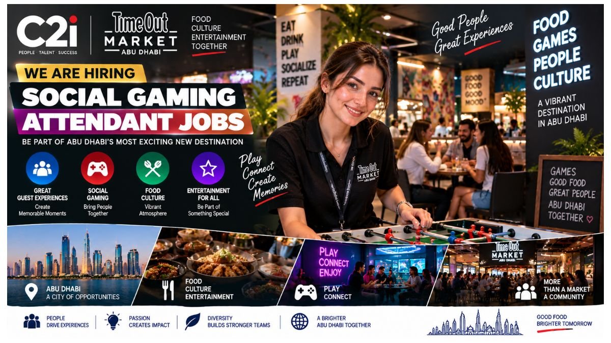Social Gaming Attendant Jobs UAE 2026