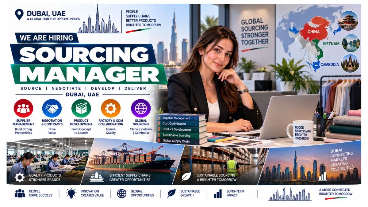 Sourcing Manager Jobs Dubai 2026