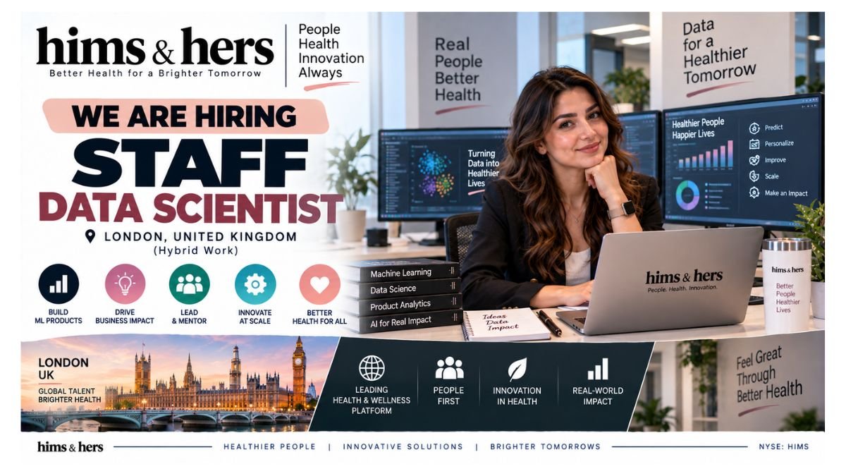 Staff Data Scientist Jobs London UK 2026