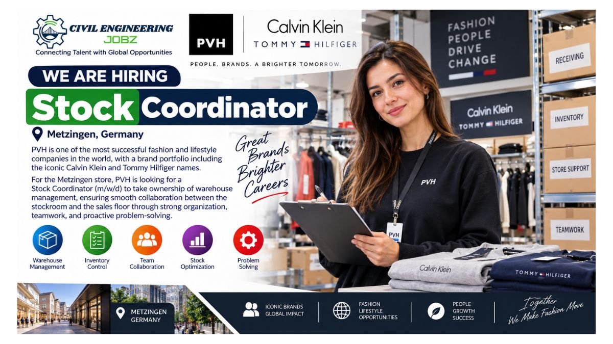 Stock Coordinator Jobs Metzingen Germany 2026