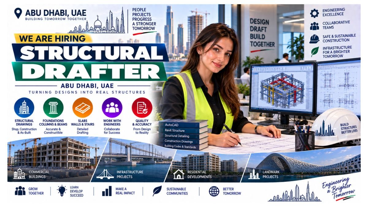 Structural Drafter Jobs Abu Dhabi 2026