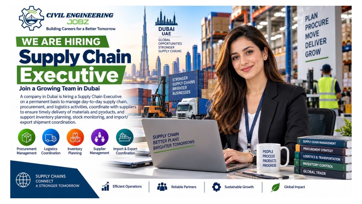 Supply Chain Executive Jobs Dubai 2026