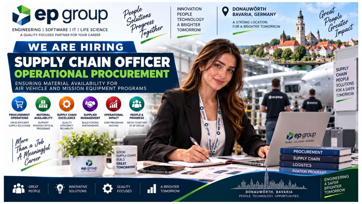 Supply Chain Officer Operational Procurement Jobs Germany 2026