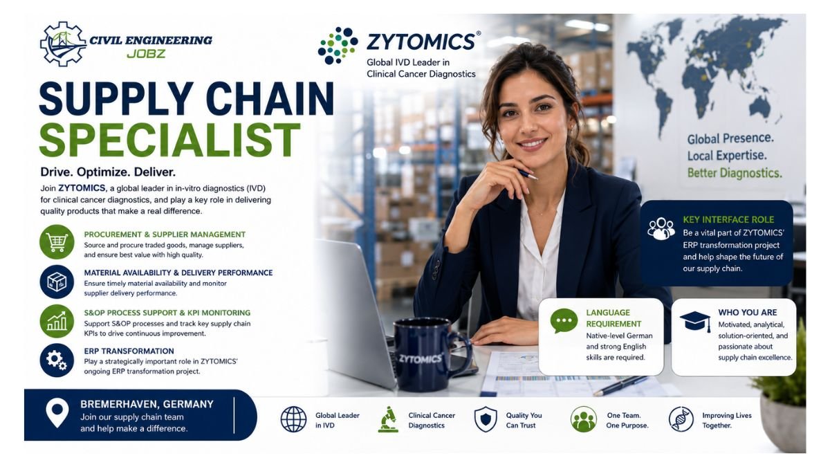 Supply Chain Specialist Jobs Bremerhaven Germany 2026