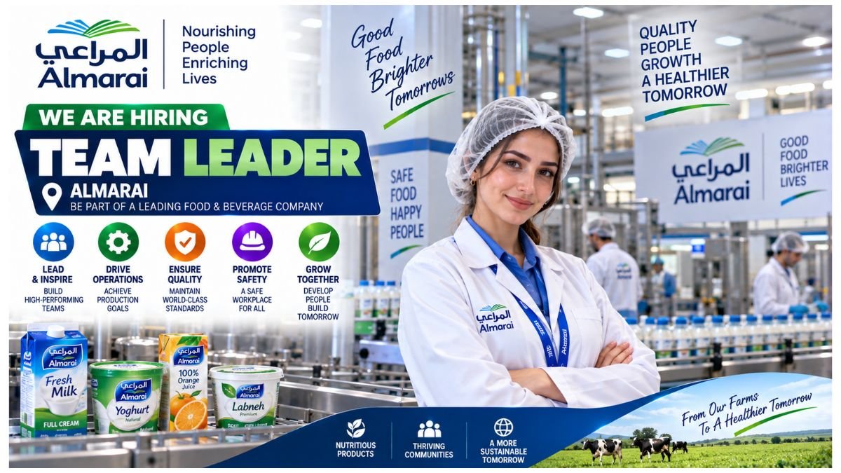 Team Leader Jobs Hail Saudi Arabia 2026