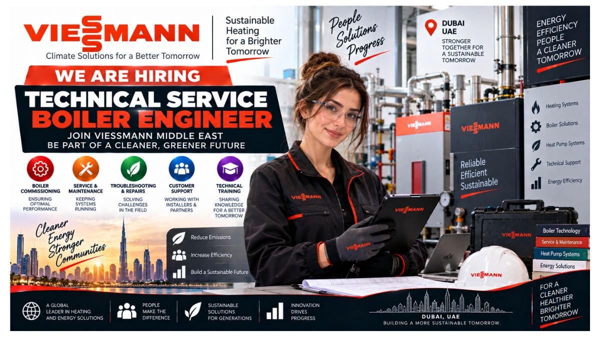 Technical Service Boiler Engineer Jobs Dubai UAE 2026