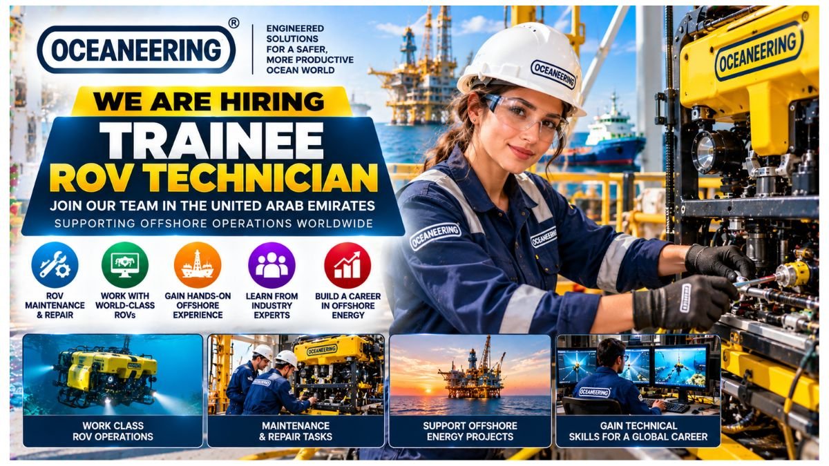 Trainee ROV Technician Jobs UAE 2026
