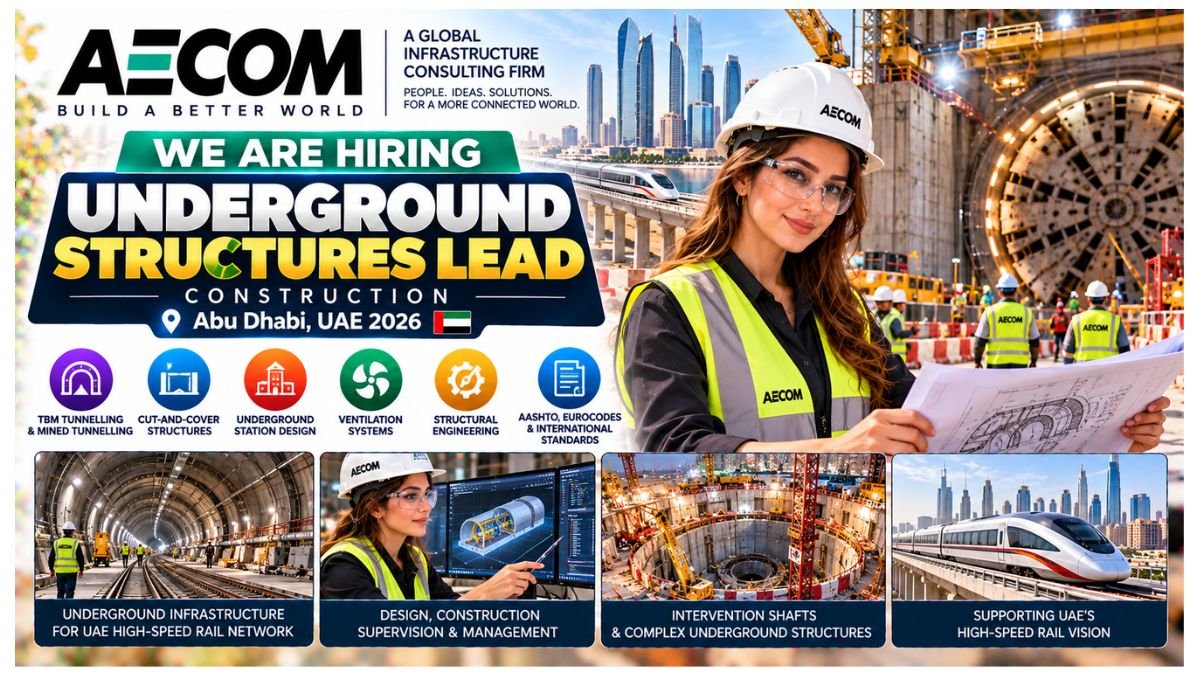Underground Structures Lead Construction Jobs Abu Dhabi 2026
