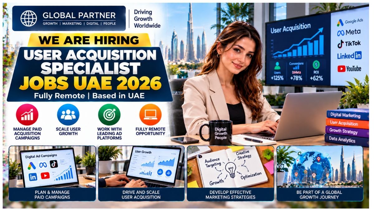 User Acquisition Specialist Jobs UAE 2026
