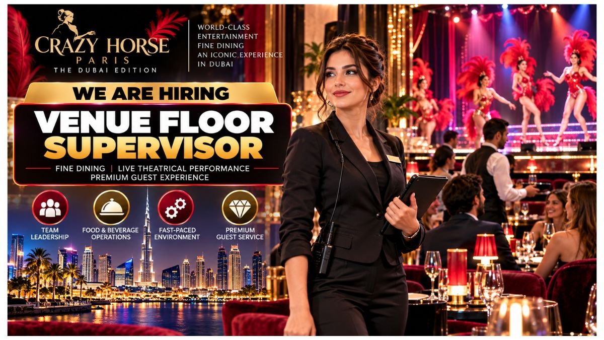 Venue Floor Supervisor Jobs Dubai 2026