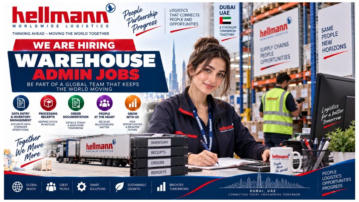 Warehouse Admin Jobs UAE 2026
