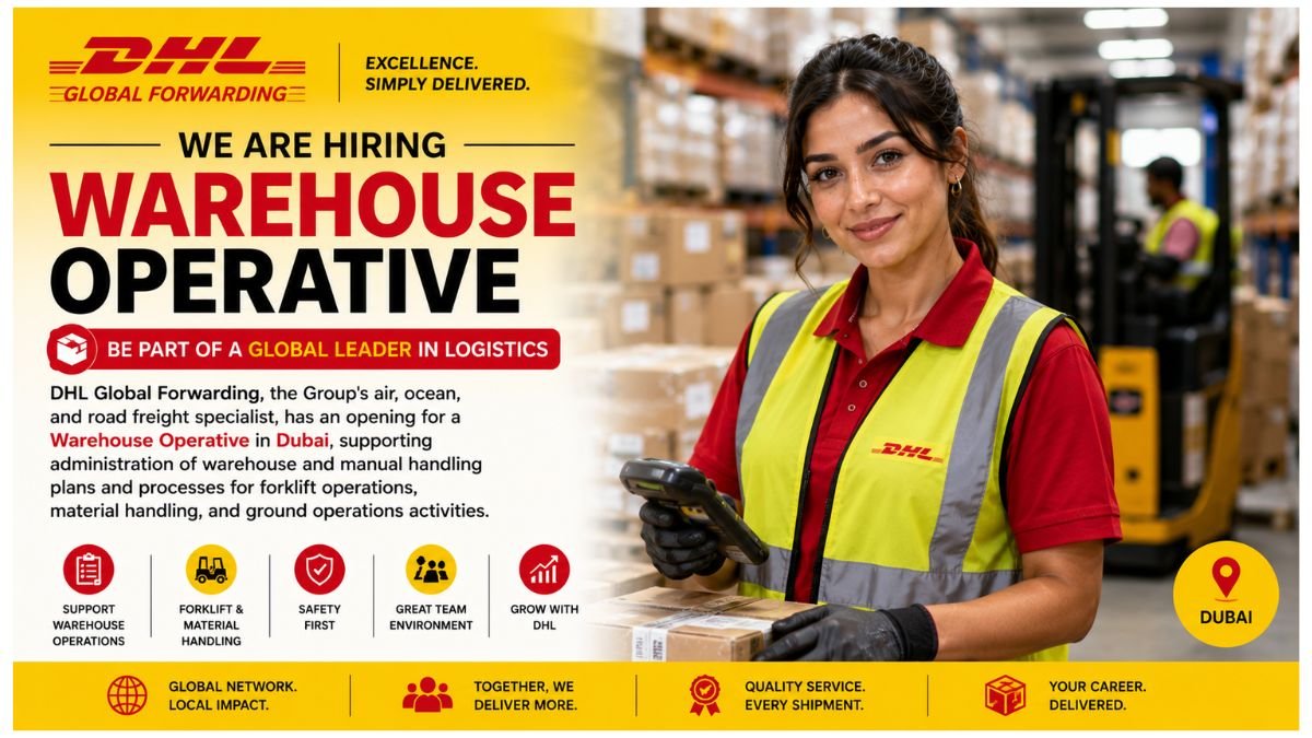 Warehouse Operative Jobs Dubai 2026
