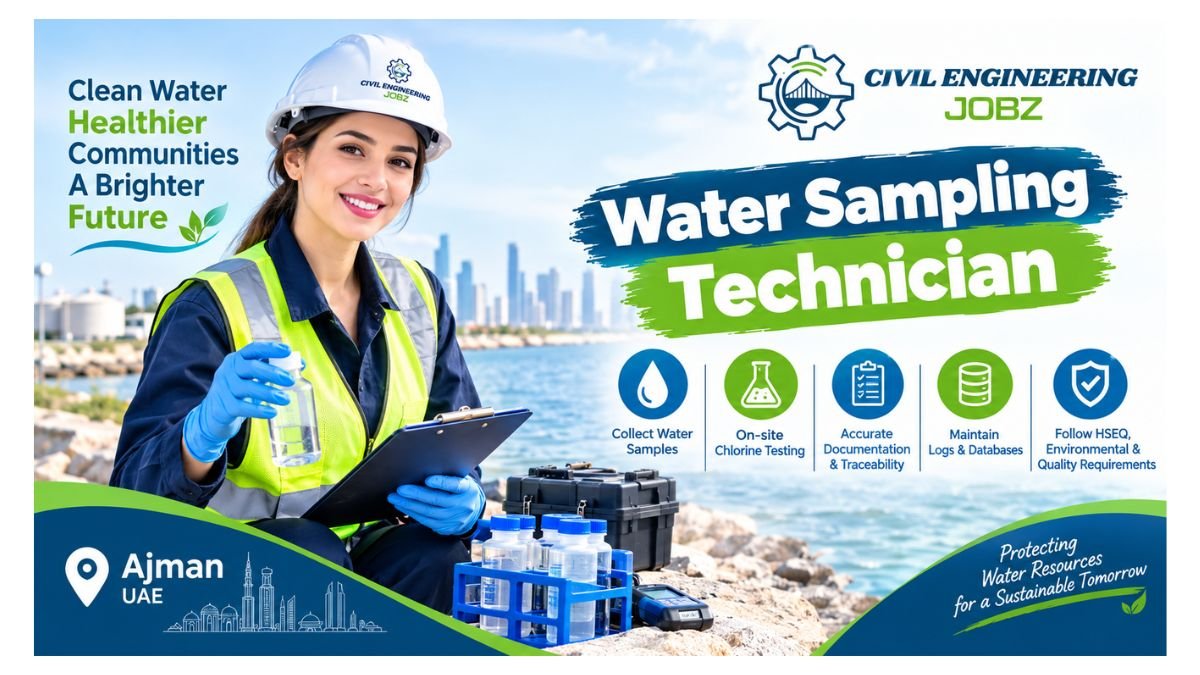Water Sampling Technician Jobs Ajman UAE 2026