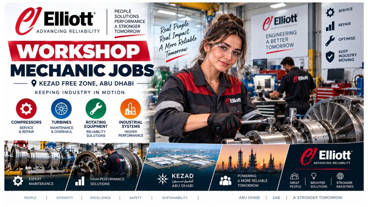 Workshop Mechanic Jobs Abu Dhabi 2026