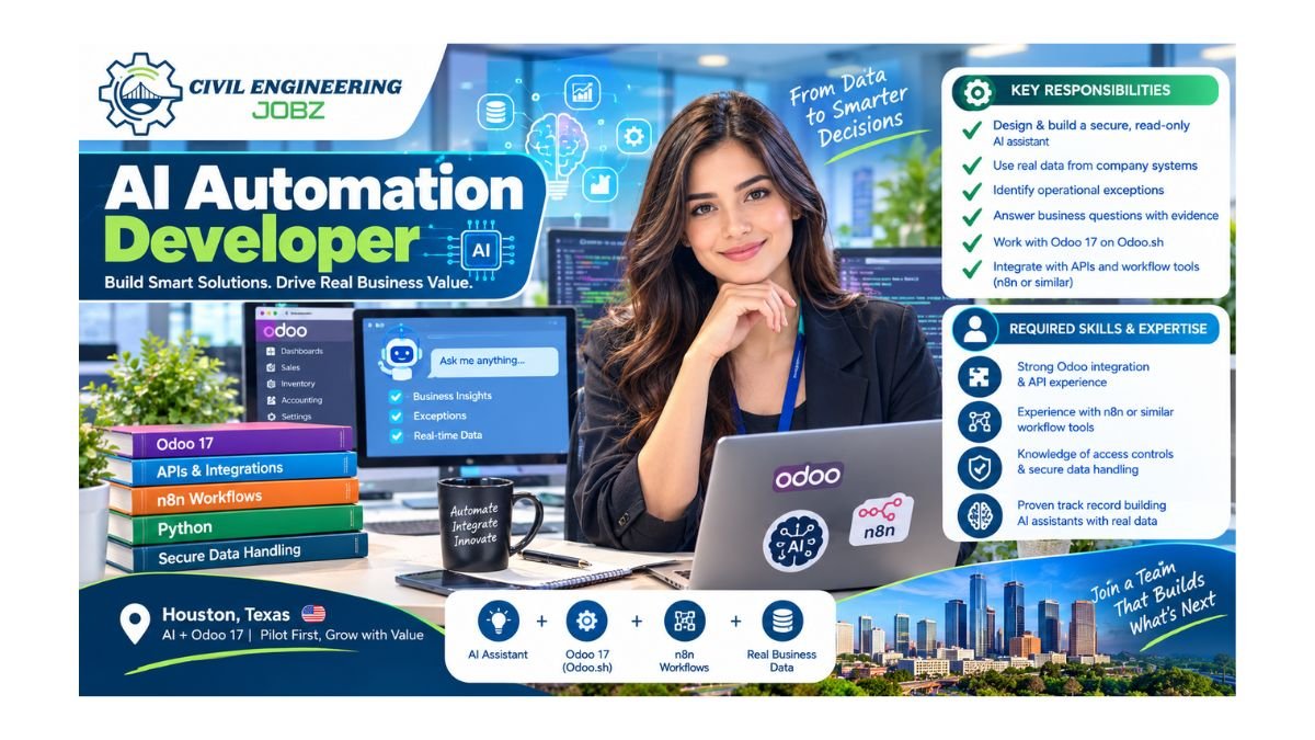 AI Automation Developer Jobs Houston TX 2026 