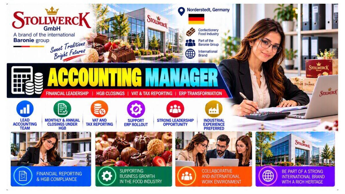 Accounting Manager Jobs Norderstedt Germany 2026