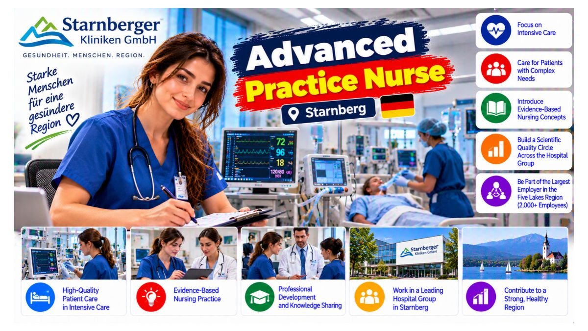 Advanced Practice Nurse Jobs Starnberg Germany 2026 
