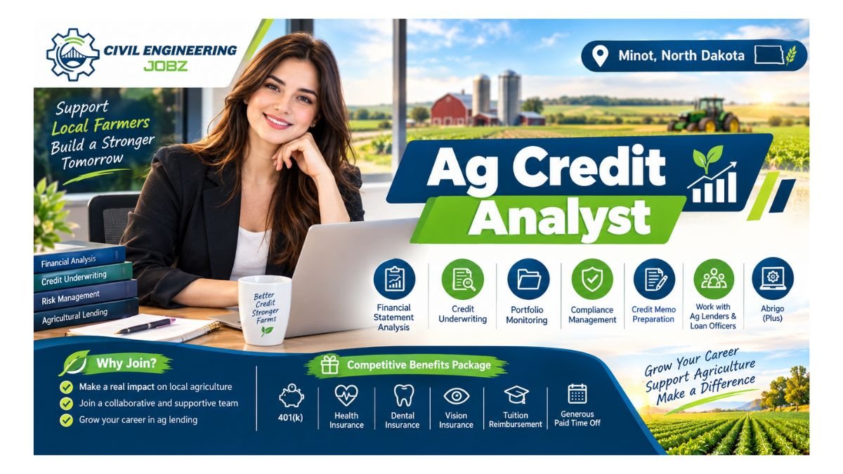 Ag Credit Analyst Jobs Minot ND 2026 