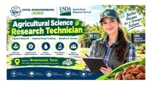 Agricultural Science Research Technician Jobs Brownwood TX 2026 