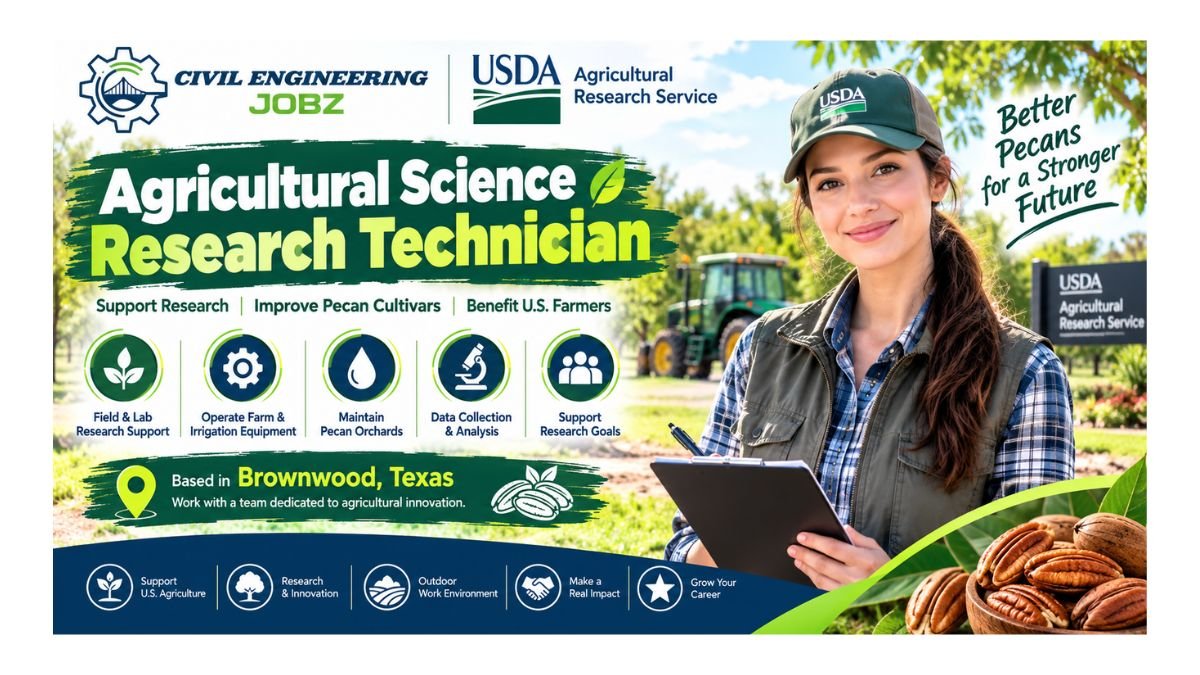 Agricultural Science Research Technician Jobs Brownwood TX 2026
