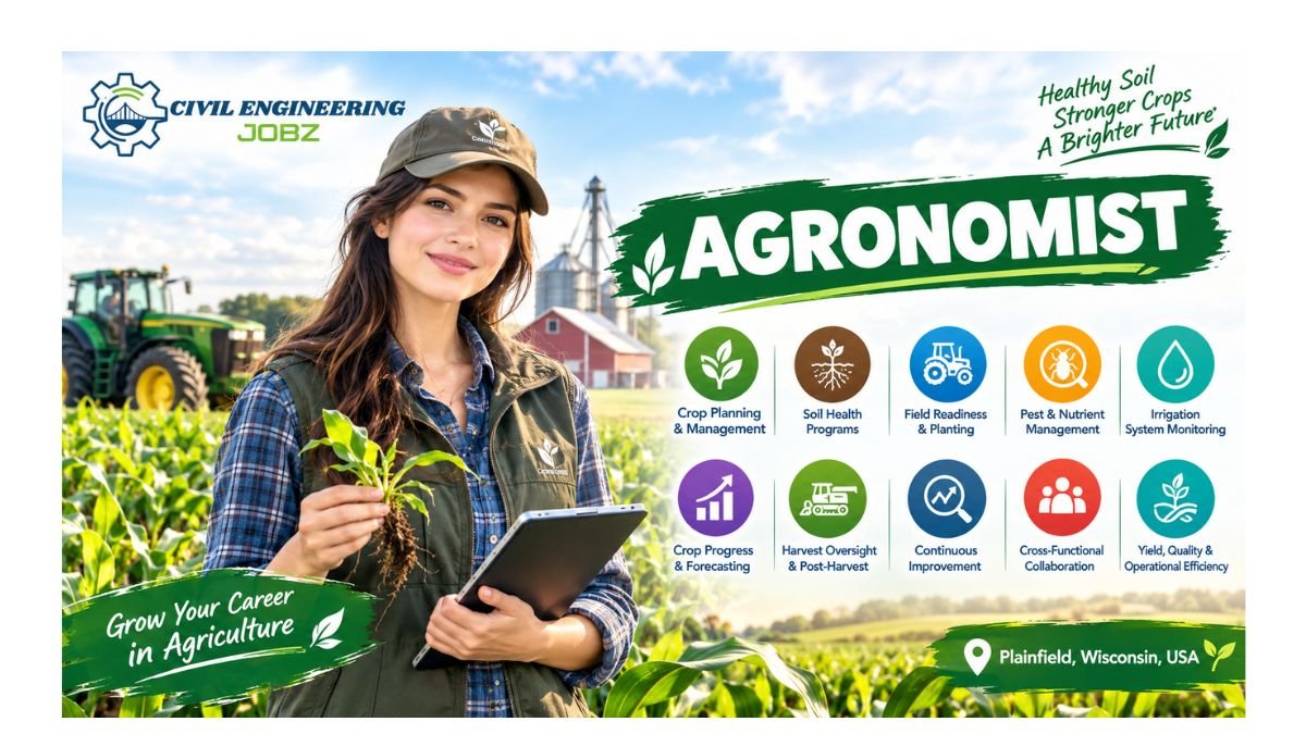 Agronomist Jobs Plainfield WI 2026 