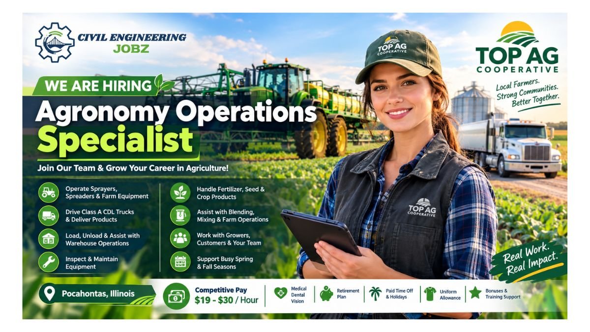 Agronomy Operations Specialist Jobs Pocahontas 2026