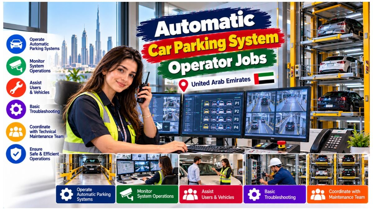 Automatic Car Parking System Operator Jobs UAE 2026