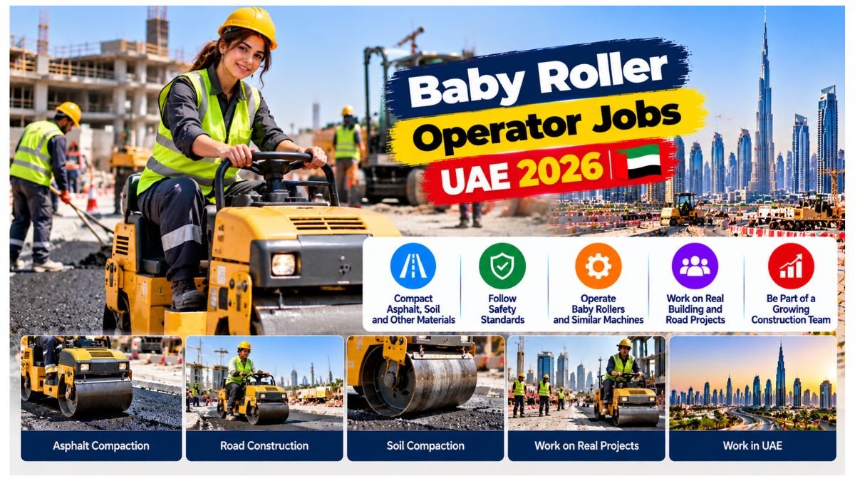 Baby Roller Operator Jobs UAE 2026