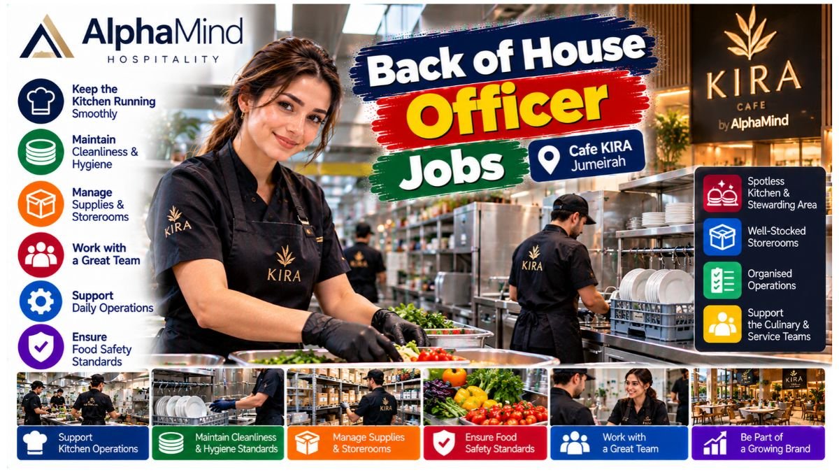 Back of House Officer Jobs UAE 2026