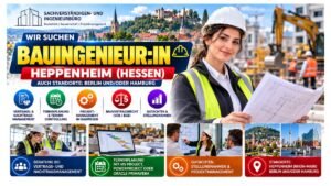 Bauingenieurin Jobs Heppenheim Hesse Germany 2026 