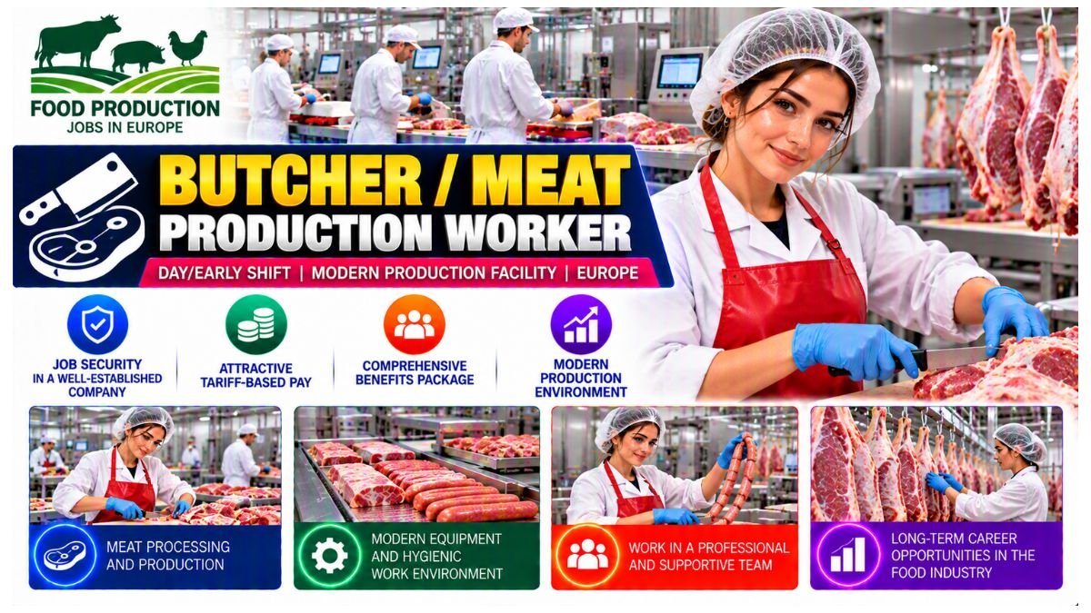 Butcher / Meat Production Worker Jobs 2026