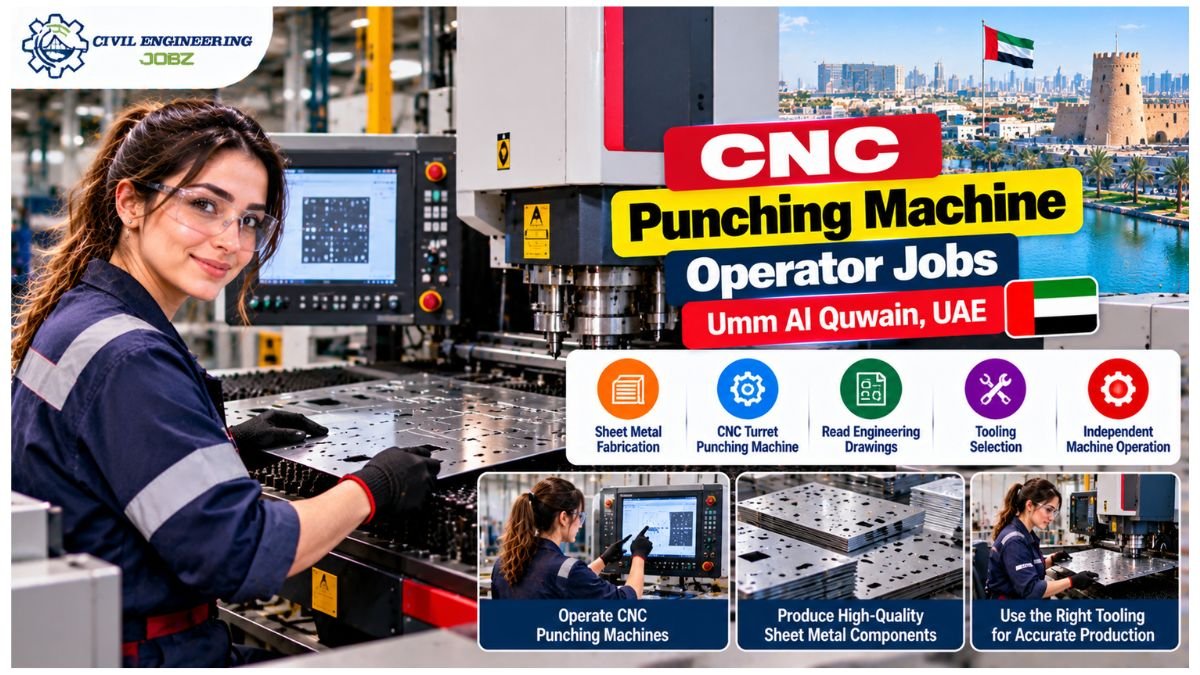 CNC Punching Machine Operator Jobs UAE 2026
