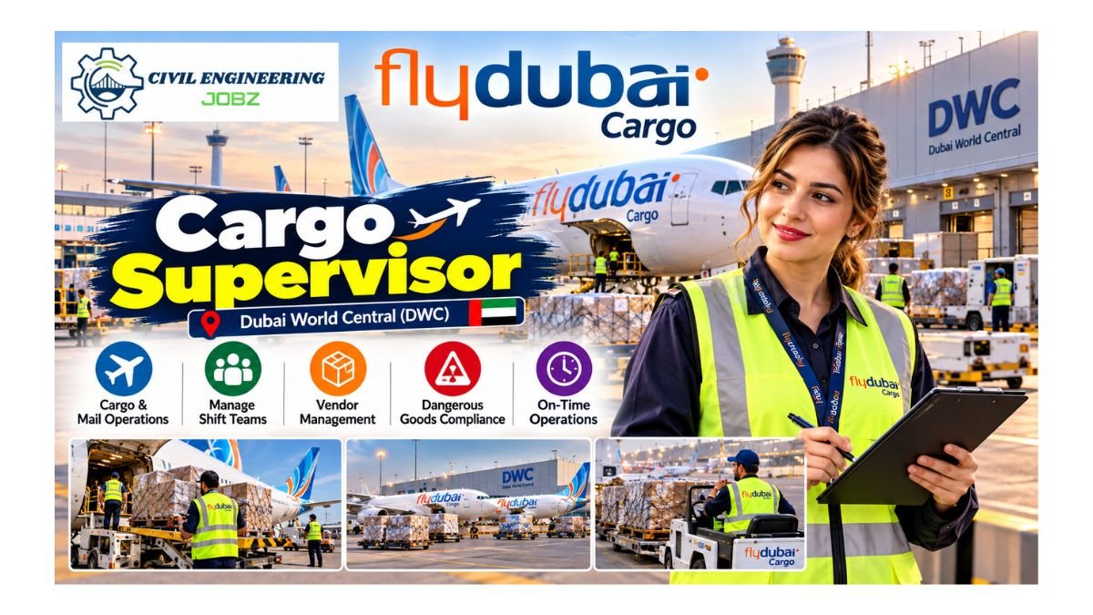 Cargo Supervisor Jobs Dubai UAE 2026