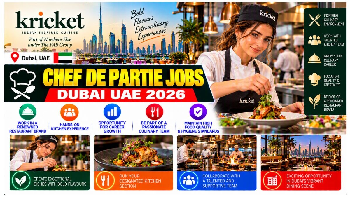 Chef De Partie Jobs Dubai UAE 2026