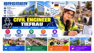 Civil Engineer Tiefbau Jobs Paderborn North Rhine-Westphalia Germany 2026