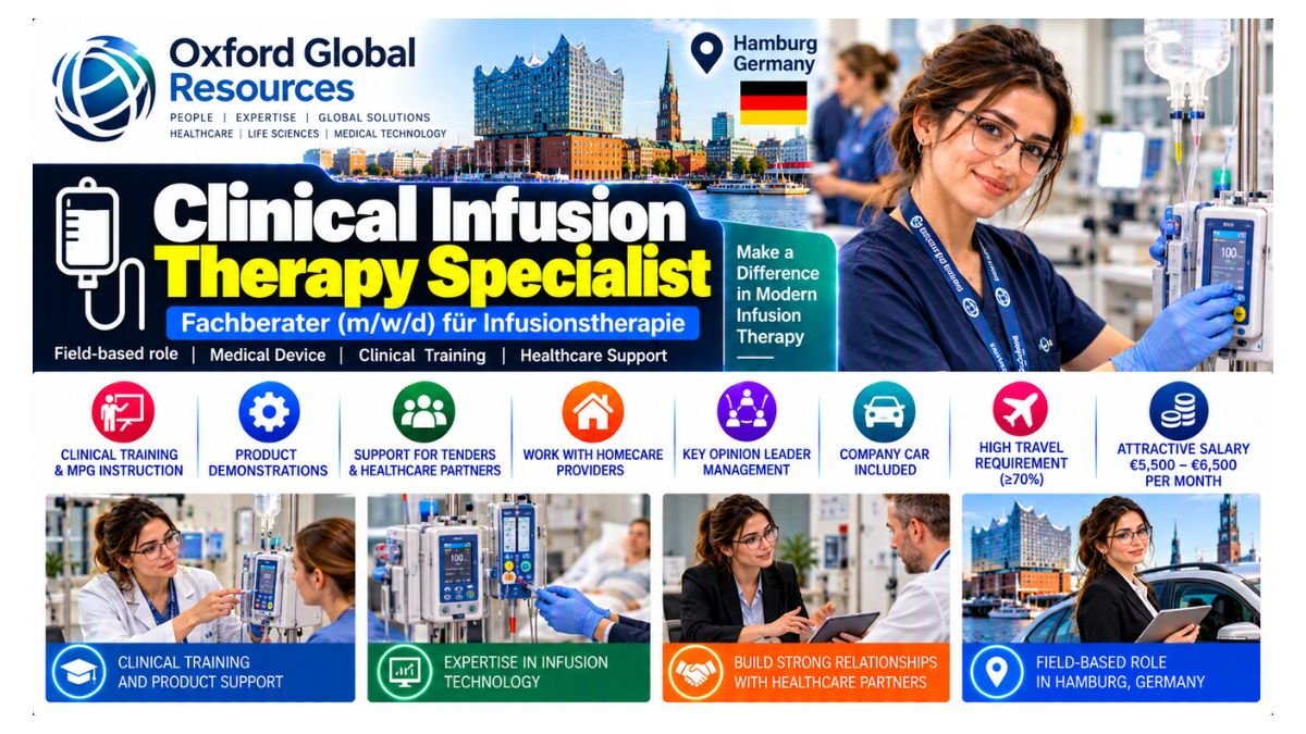 Clinical Infusion Therapy Specialist Jobs Hamburg Germany 2026