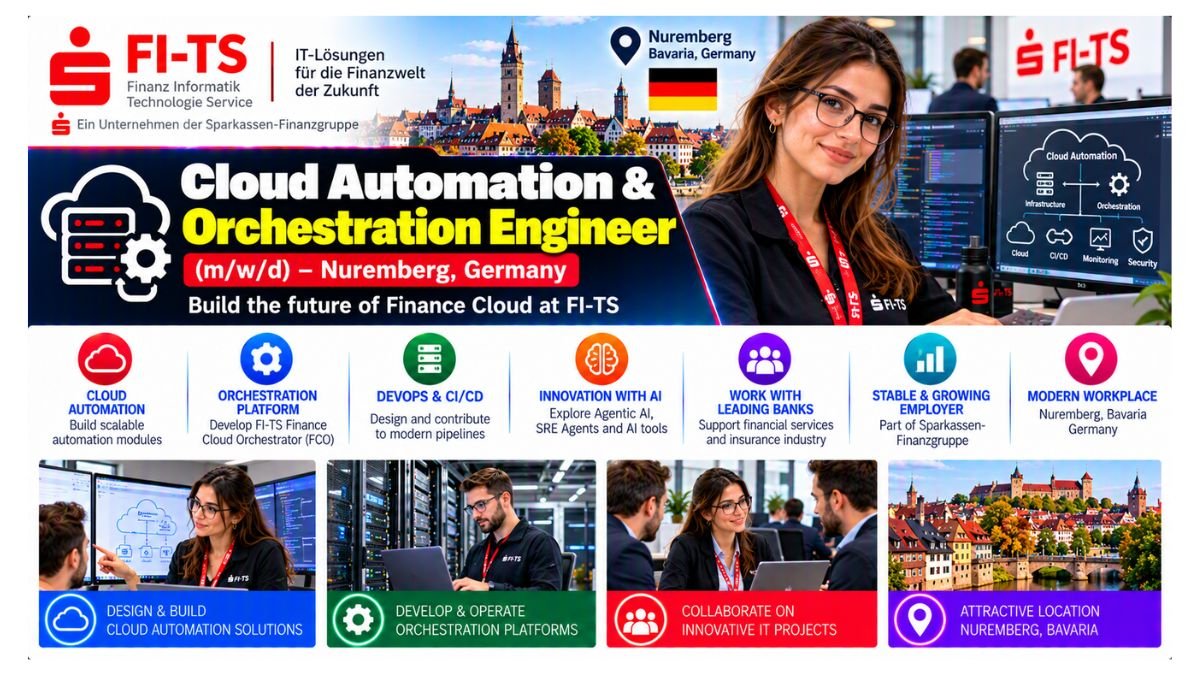 Cloud Automation Orchestration Engineer Jobs Nuremberg Bavaria Germany 2026