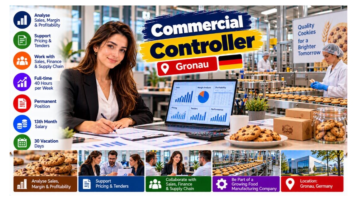 Commercial Controller Jobs Gronau Germany 2026