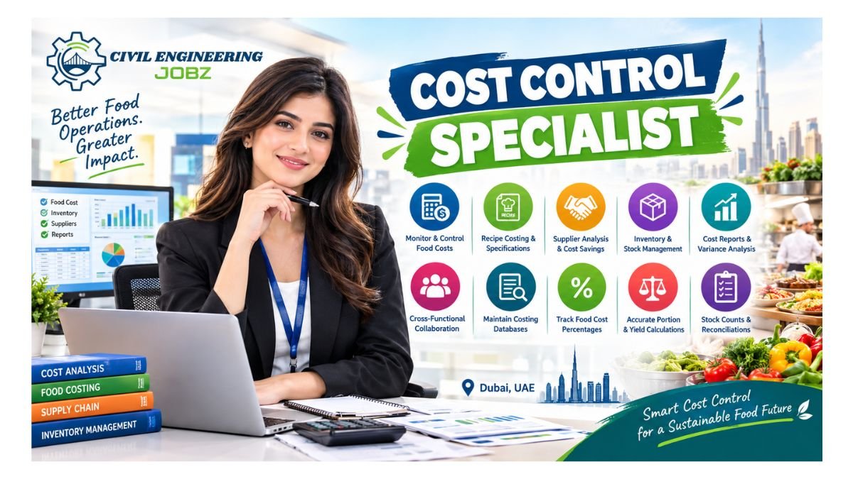 Cost Control Specialist Jobs Dubai 2026 