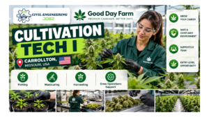 Cultivation Tech I Jobs Carrollton MO USA 2026