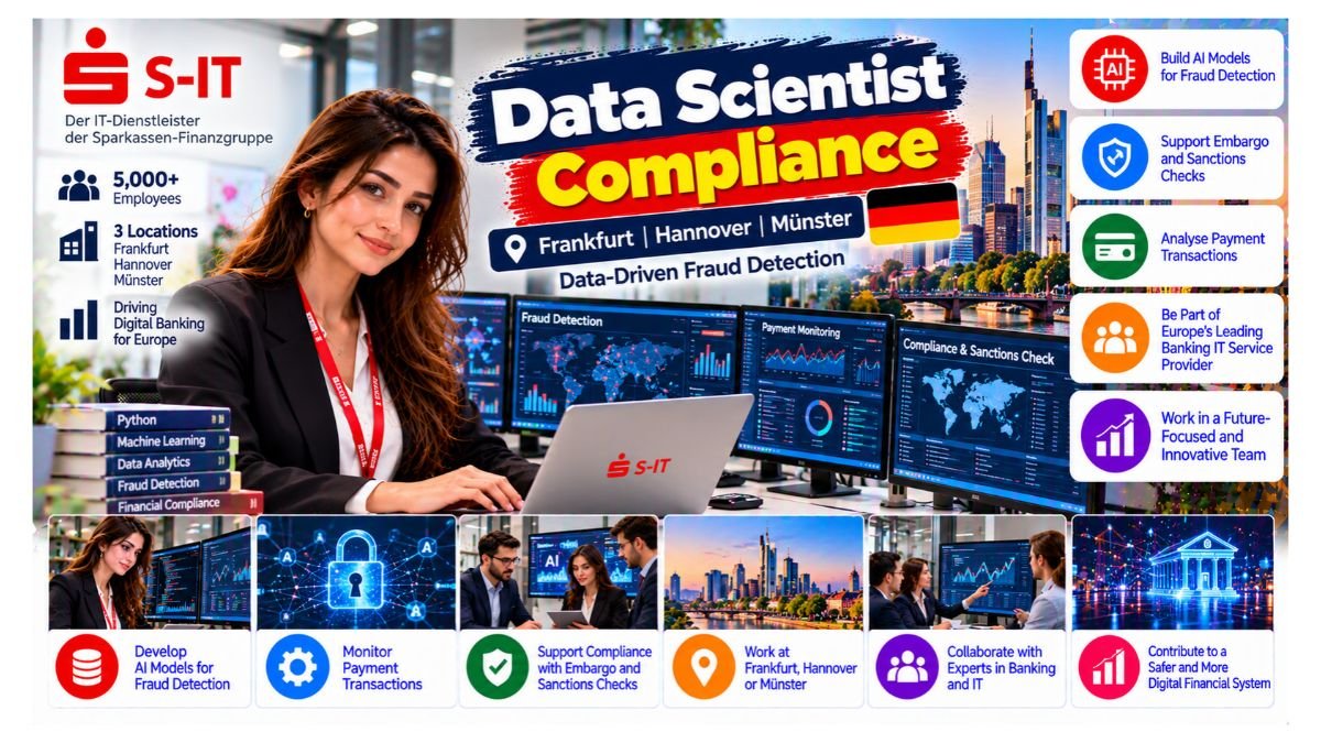 Data Scientist Compliance Jobs Frankfurt Germany 2026